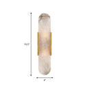 GobekUsa Gold Metal Wall Lamp with Postmodern Design and 1 Light for Living Rooms
