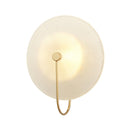 GobekUsa Gold Metal Wall Lamp with Postmodern Design and 1 Light for Living Rooms