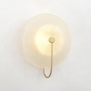 GobekUsa Gold Metal Wall Lamp with Postmodern Design and 1 Light for Living Rooms