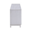 Summit - TV Stand Console With Fireplace - White Walnut Finish by HouseOfZazla