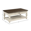 Classic Design Table With Storage by Unique Piece Furniture