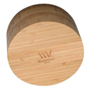 Eco-Friendly Bamboo Salt & Spice Cellar with Integrated Spoon – 1, 2, or 3 Compartments by MobilevisionUS