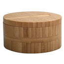 Eco-Friendly Bamboo Salt & Spice Cellar with Integrated Spoon – 1, 2, or 3 Compartments by MobilevisionUS