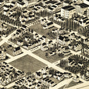 Vintage Map of Missoula, Montana 1891