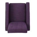 Mid-Century Modern Recliner With Button Tufted Waffle Stitch by HouseOfZazla