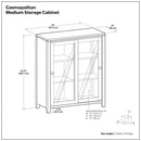 Cosmopolitan - Handcrafted Medium Storage Cabinet by Unique Piece Furniture