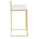 Fuji - Contemporary / Glam Design Counter Stool (Set of 2) by Unique Piece Furniture