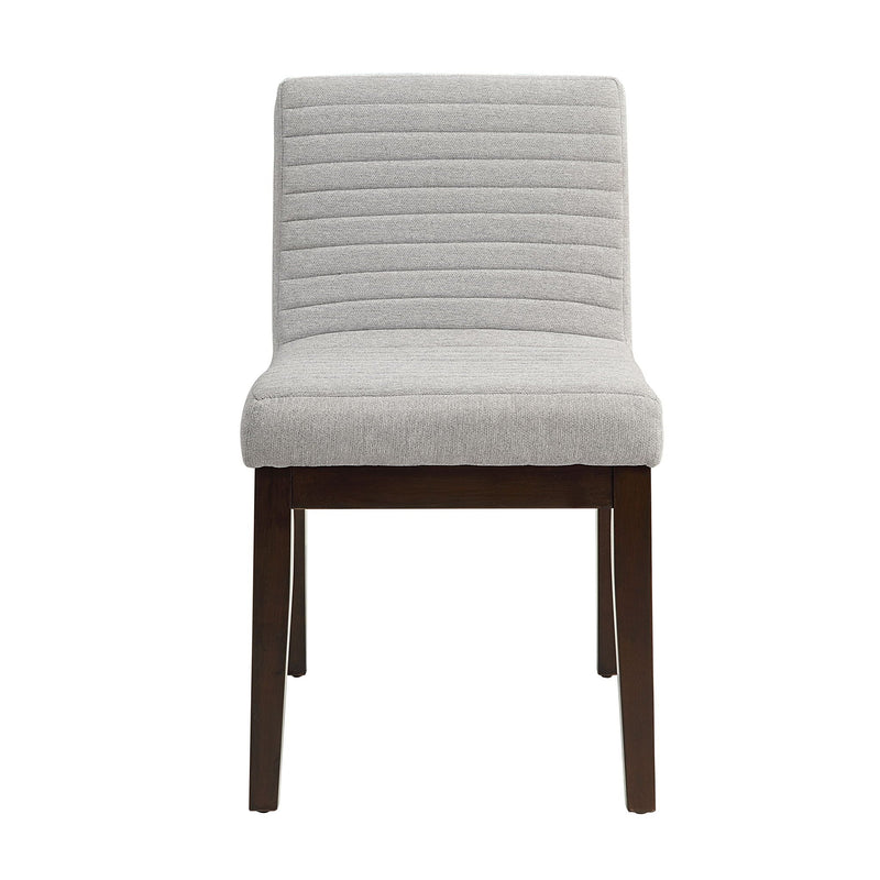 Edwyn - Linen Side Chair (Set of 2) - Gray, photo 2 of 7
