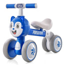Baby Balance Bike No Pedal Lightweight Infant 4 Wheels Baby Bicycle-Blue by LJGDeals