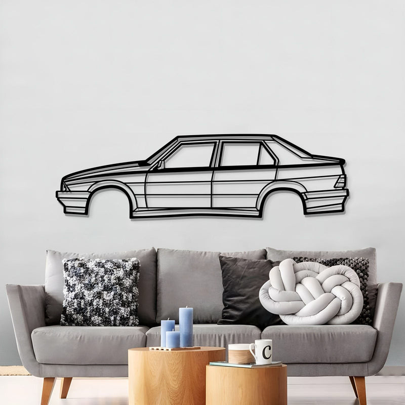 1990 75 Metal Car Wall Art - MT0227