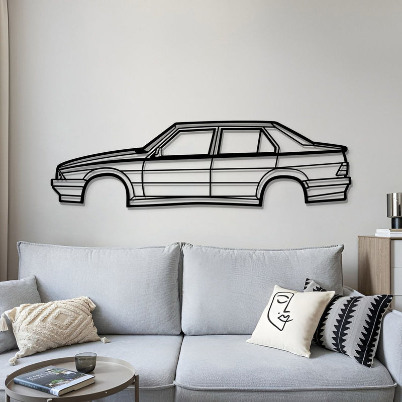 1990 75 Metal Car Wall Art - MT0227