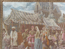1990s Belgium Wall Tapestry 4'1” x 6’4”