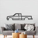 1991 S10 Metal Car Wall Art- MT0237