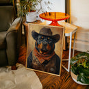 Rottweiler Ranger in the Wild West