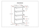 Erina - Handcrafted Bookcase by HouseOfZazla