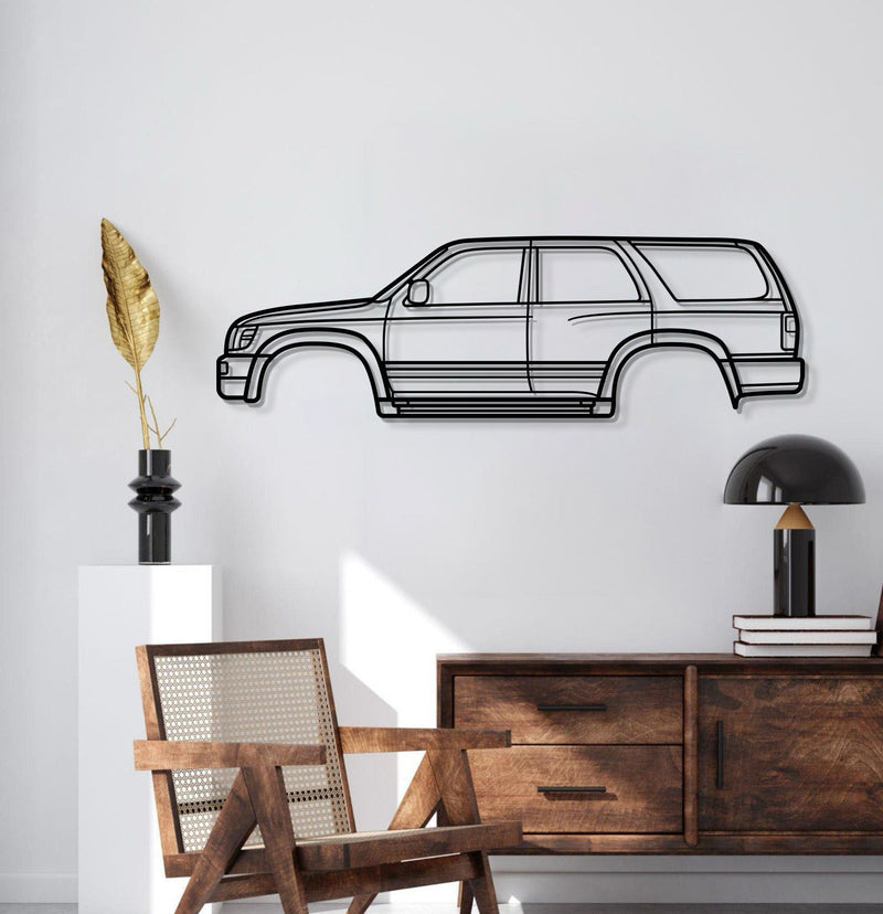 1996 4Runner 3rd Gen (N180)  Metal Car Wall Art - MT0257