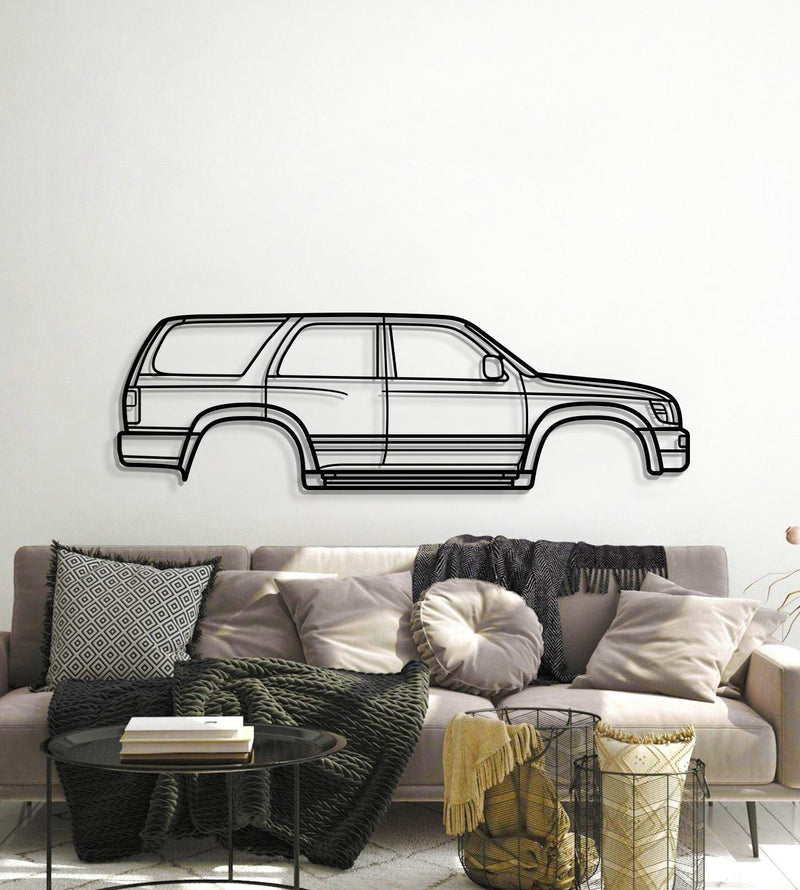 1996 4Runner 3rd Gen (N180)  Metal Car Wall Art - MT0257