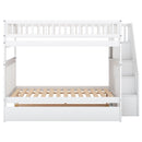 Bunk Bed With Staircase by HouseOfZazla