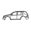 1998 M-Class W163 (1st Gen) Metal Car Wall Art - MT0269