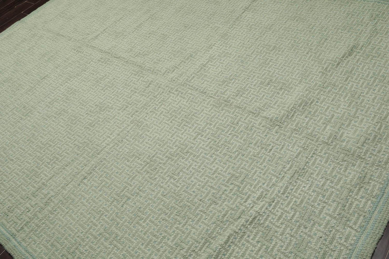 7'8" x 10'2" French Aubusson Needlepoint Hand Woven 100% Wool Area Rug