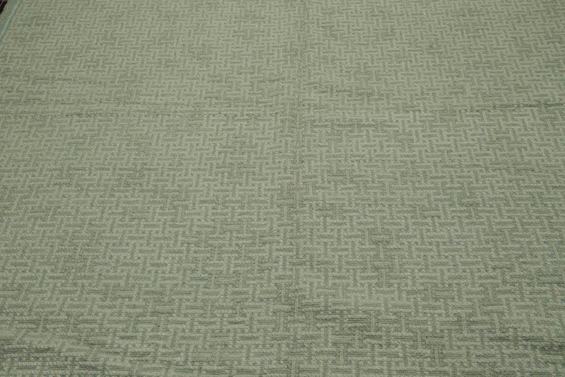 7'8" x 10'2" French Aubusson Needlepoint Hand Woven 100% Wool Area Rug