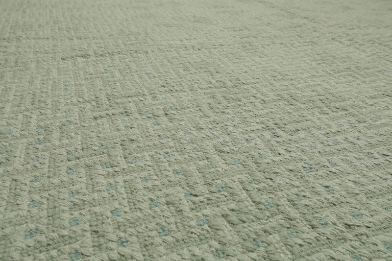 7'8" x 10'2" French Aubusson Needlepoint Hand Woven 100% Wool Area Rug