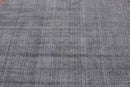 4'11" x 8'2" Handmade Modern 100% Wool flatweave Area Rug Gray