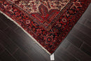 8'2" x 11'8" Hand Knotted 100% Wool Herizz Traditional Oriental Area Rug Red