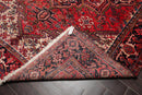 8'2" x 11'8" Hand Knotted 100% Wool Herizz Traditional Oriental Area Rug Red
