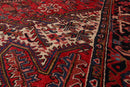 8'2" x 11'8" Hand Knotted 100% Wool Herizz Traditional Oriental Area Rug Red