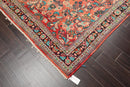 5'2" x 11' Runner Hand Knotted 100% Wool Traditional Oriental Area Rug Rust