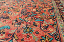 5'2" x 11' Runner Hand Knotted 100% Wool Traditional Oriental Area Rug Rust