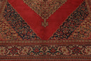 8'10" x 11'8" Hand Knotted 100% Wool Turkish Ferahan Oriental Area Rug Orange