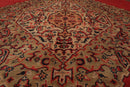 8'10" x 11'8" Hand Knotted 100% Wool Turkish Ferahan Oriental Area Rug Orange