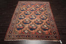 8'9" x 11'4" Hand Knotted 100% Wool Bidjar Traditional Oriental Area Rug Rust