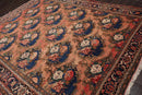 8'9" x 11'4" Hand Knotted 100% Wool Bidjar Traditional Oriental Area Rug Rust