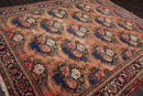 8'9" x 11'4" Hand Knotted 100% Wool Bidjar Traditional Oriental Area Rug Rust