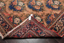 8'9" x 11'4" Hand Knotted 100% Wool Bidjar Traditional Oriental Area Rug Rust