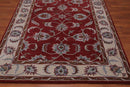 5' x 8' Handmade 100% Wool Traditional Oriental Area rug Traditional Maroon