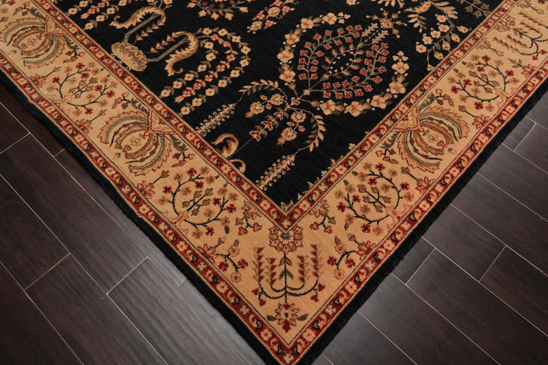 7'6"x9'6"  Parthia Ahar 100% New Zealand Wool Traditional Area Rug