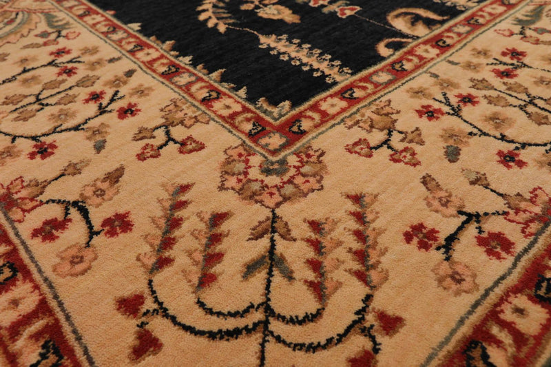 7'6"x9'6"  Parthia Ahar 100% New Zealand Wool Traditional Area Rug