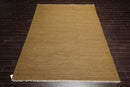 7'10" x 11' Loloi Camden Hand Knotted 100% Wool Flatweave Area Rug Olive Green
