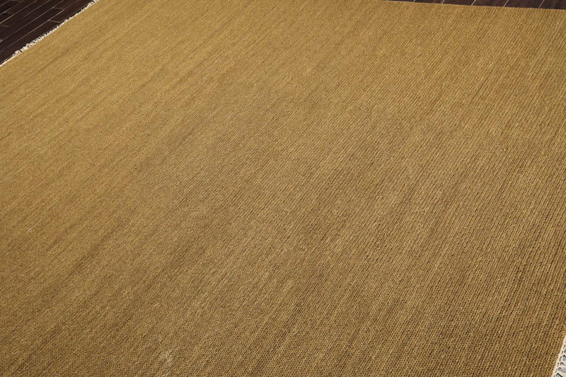 7'10" x 11' Loloi Camden Hand Knotted 100% Wool Flatweave Area Rug Olive Green