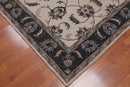 5' x 8' Handmade Floral 100% Wool Traditional Oriental Area rug Beige