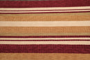 8'10" x 11'10" Hand Knotted 100% Wool Modern Area Rug Burgundy