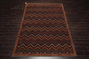 6'9'' x 10' Hand Knotted 100% Wool kashkuli 200 KPSI Oriental Area Rug Navy