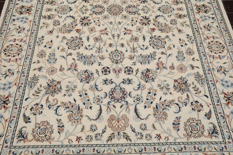 5'11''x 8'1'' Hand Knotted 100% Wool Peshawar Traditional Oriental Area Rug Aqua
