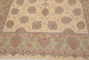 8'3'' x 11'6'' Hand Knotted 100% Wool Ispahan 250 KPSI Muted Area Rug Ivory