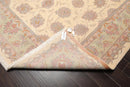 8'3'' x 11'6'' Hand Knotted 100% Wool Ispahan 250 KPSI Muted Area Rug Ivory