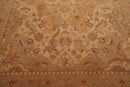 7'9" x 9'9" NA02 Beige Hand Knotted Wool Traditional Oriental Area Rug